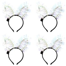 이베이비랜드 LED 토끼 머리띠, 혼합색상, 4개