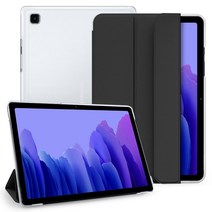 뷰씨 슬림 하드 스마트커버 태블릿PC 케이스, 블랙
