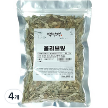 백장생 건조 올리브잎차, 4개, 150g, 4개