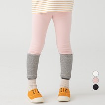 롤리트리 아동 융기모 배색립 포인트 레깅스