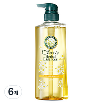 허벌에센스 카모마일 무실리콘샴푸, 490ml, 6개