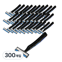 맨파워 일회용 면도기 쓰리날, 1개입, 300개