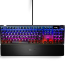 스틸시리즈 Apex Pro US 기계식 유선 게이밍 키보드, 일반형, 블랙, KB-00009
