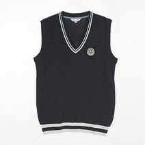 화이트라인 차콜 학생복 남성교복조끼 100