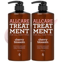 아유아유 올케어 대용량 트리트먼트 체리블라썸향, 1004ml, 2개