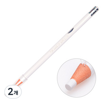 라몽 1818 방수 디자인 펜슬, 화이트, 2개