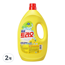 트리오 주방세제, 2kg, 2개