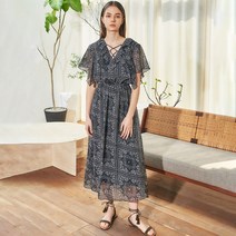 로브로브 PAISLEY CHIFFON DRESS
