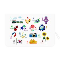 바니바니 차량용 햇빛가리개 아스킨 + 끈 랜덤발송, 아스킨 - 13_한글놀이, 1세트