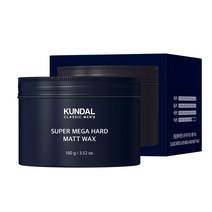 쿤달 클래식맨즈 슈퍼메가하드 매트 헤어왁스, 100g, 1개