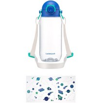 락앤락 키즈스트랩 보틀 ABF777BLU, 블루, 400ml