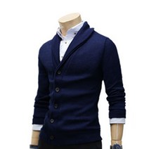 블루포스 숄카라가디건