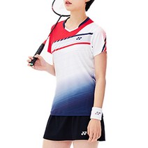 요넥스 여성용 배드민턴 반팔 티셔츠 213TS002F