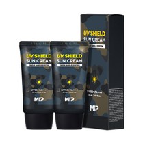 [엠도씨썬크림] 미프 UV쉴드 선크림 SPF50+ PA++++, 50ml, 2개