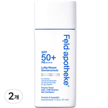 펠드아포테케 에어리 워터 선스크린 프로페셔널 SPF50+ PA++++, 37ml, 2개