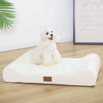 아이치 반려동물 강아지 방석 쇼파 매트형 애견 침대 AI-BED01, 아이보리