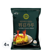 농부의뜰 튀김가루, 1kg, 4개