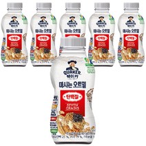 퀘이커 마시는 오트밀F 단백질2.0, 6개, 80g