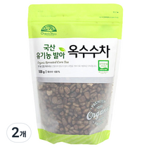 [오가닉스토리] 오가닉스토리 유기농 발아 옥수수차, 500g, 2개