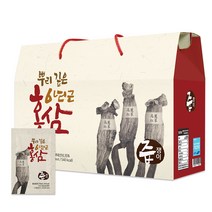 즙쟁이 뿌리 깊은 6년근 홍삼즙, 120개입, 70ml