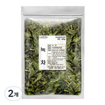 자연초 건조 녹차잎, 600g, 2개, 2개