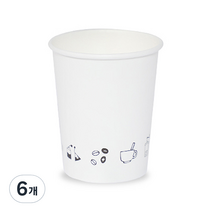 더빈썸 드로잉 종이컵 300ml, 100개입, 6개