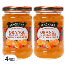 맥케이 오렌지 마멀레이드 잼, 340g, 4개입