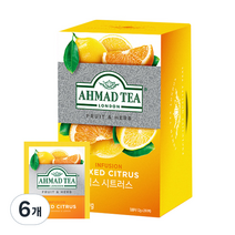 아마드 믹스 시트러스 티백, 40g, 6개