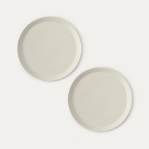 마리벨 원형 접시, 크림화이트, 2개
