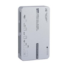 [스마트미디어카드리더기] 이탑 USB3.0 117종 지원 멀티카드리더기, C3-08, 실버