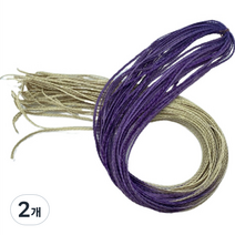 알로데 스트레이트 드레드 부분가발 75cm, TYPE 06, 2개