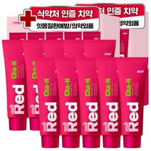 아케이 리빙 레드 차크 치약, 110g, 10개