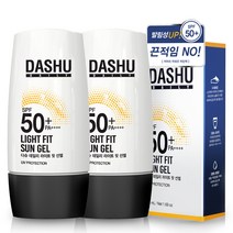 다슈 데일리 라이트 핏 선젤 50+ PA++++, 50ml, 2개