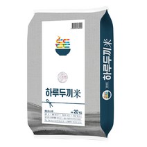 명천 든든 하루두끼 쌀 백미, 20kg, 1개
