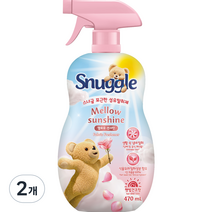 스너글 섬유탈취제 본품, 470ml, 2개, 멜로우 선샤인