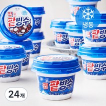 해태아이스크림 찐 팥빙수 (냉동), 250ml, 24입