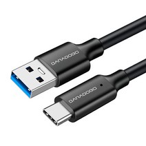바라보고 USB3.2 C타입 고속 충전 케이블 10Gbps, C to A 10Gbps 케이블  - 30CM