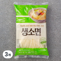 풀무원 생소면, 600g, 3개