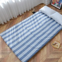 매직베드 요매트 커버 + 매트솜, 라인네이비