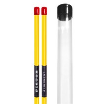 제이빅 얼라이먼트 스틱 2p + 케이스 세트, 노랑