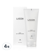 라곰 셀럽 젤 투 워터 클렌저, 4개, 220ml