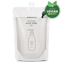 아로마티카 수딩 알로에 베라 젤 리필, 500ml, 1개