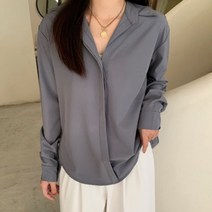 안다로미 바네베이직 블라우스