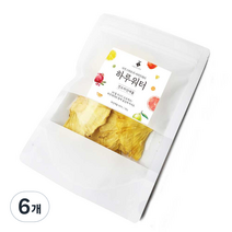 아름다운정성 하루워터 파인애플칩, 6개, 50g