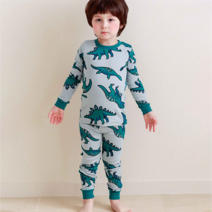 메이키즈 남아용 공룡시대 30수 후라이스 긴팔 실내복세트