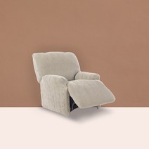 소파스킨스 글라무어 리클라이너 소파커버, 라이트베이지