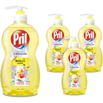 프릴 시크릿 오브 베이킹소다 퓨어레몬 향, 750ml, 4개