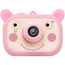 아카라치 어린이 디지털 카메라 wifi미지원 + 32G SD카드 핑크