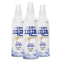 피죤 섬유탈취제 아이스플라워향, 200ml, 3개