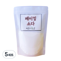식용 베이킹소다 2kg + 계량 스푼, 5세트